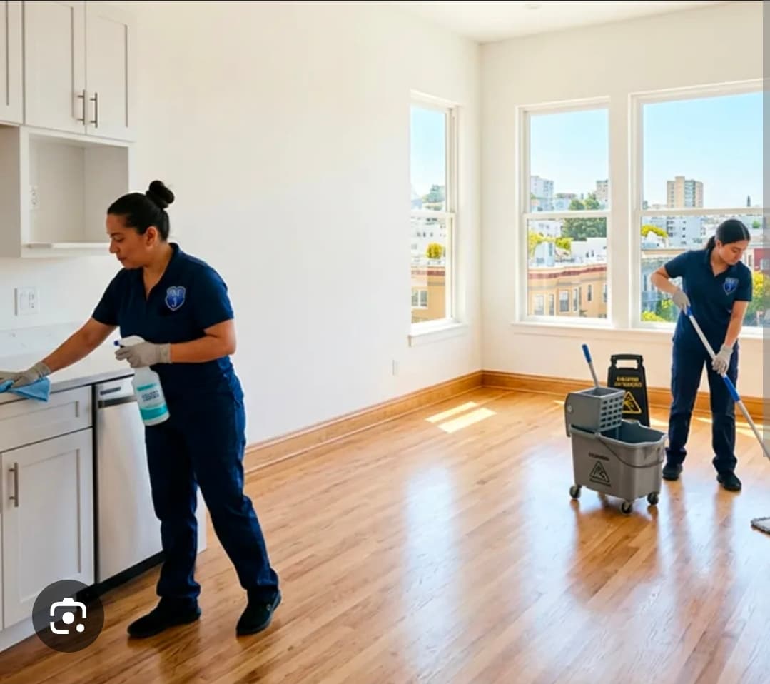 House cleaning support in a home setting